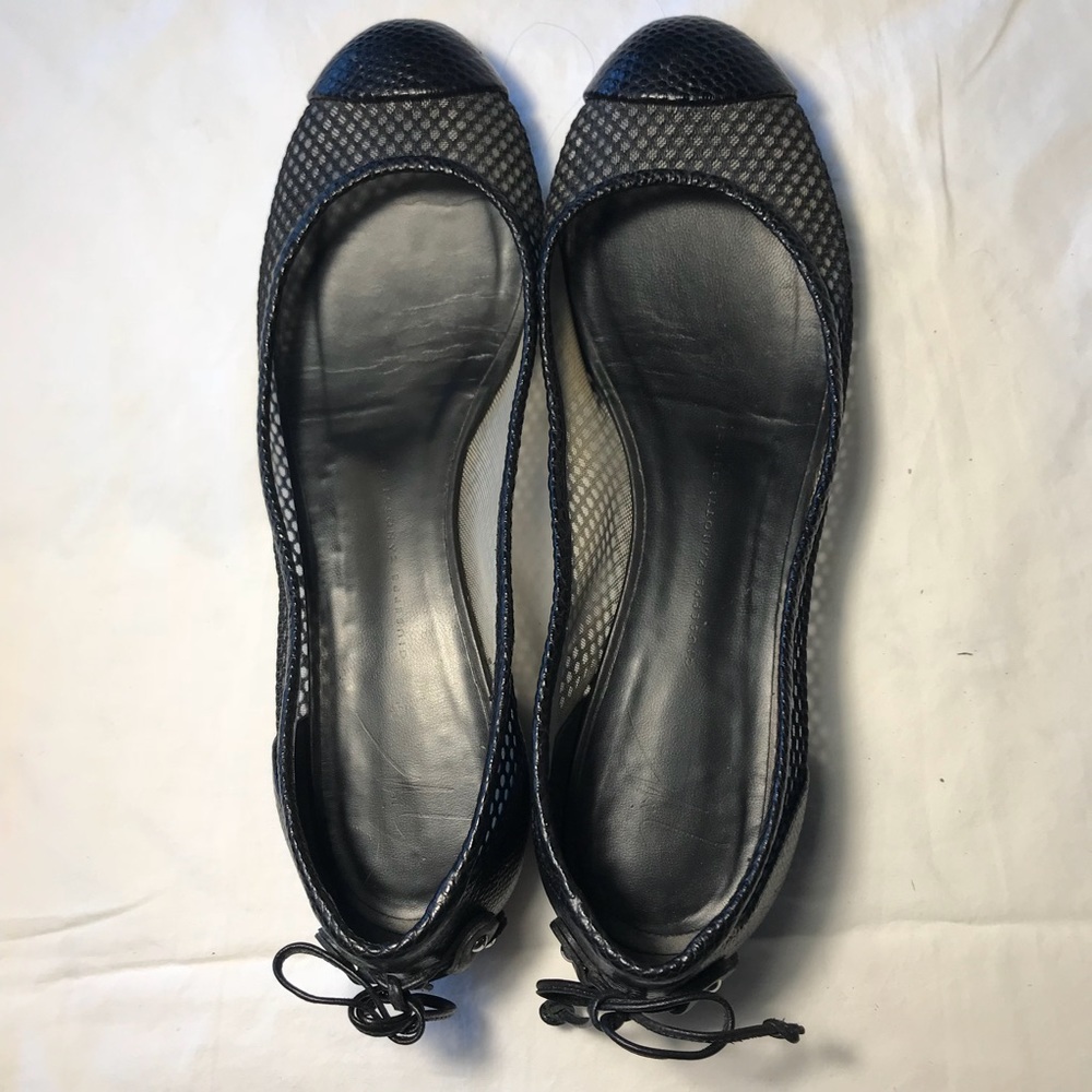 Giuseppe Zanotti Black Flats Size 38.5